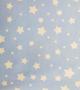 100% Turkish Printed Cotton - Stars