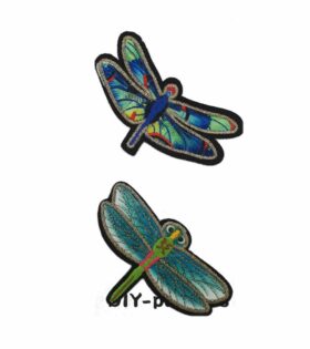 Iron On Motifs - Set of 3 - Dragon Flies 3