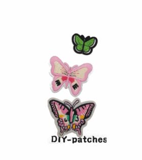 Iron On Motifs - Set of 3 - Butterflies 2