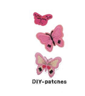Iron On Motifs - Set of 3 - Butterflies 3