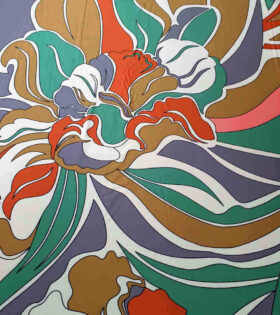 Nala Satin - Abstract - Gold