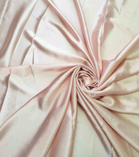 Stretch Satin - Light Peach