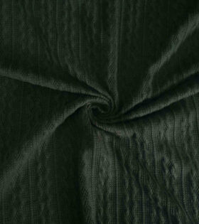 Jacquard Cable Knit - Olive