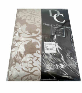 Ready to Hang Curtain - Turkish Damask - Mocha