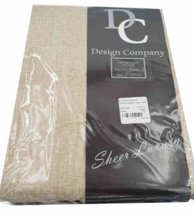 Ready to Hang Curtain - Woven Block Out  - Espresso
