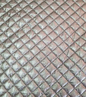 Quilted Foil Jacketing - Pewter