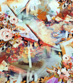 Printed Scuba - Floral
