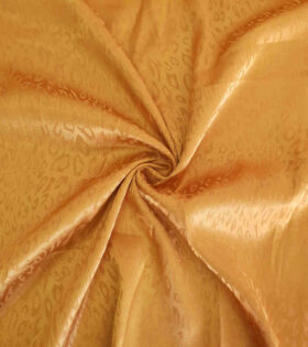 Embossed Satin - Mustard
