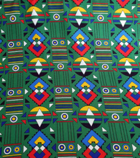 Printed Mini-Matt - Ethnic - Emerald