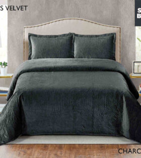 Swiss Velvet - Charcoal