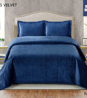 Swiss Velvet - Navy Blue