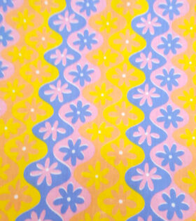 Printed Poly Cotton - Floral