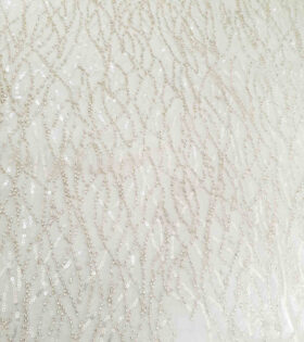 Teardrop Evening Tulle - Ivory