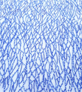 Teardrop Evening Tulle - Royal Blue