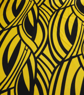Printed Mini-Matt - Abstract - Yellow