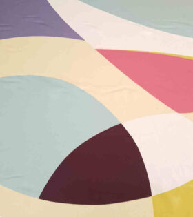 Lerato silk Satin - Abstract