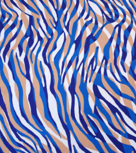 Lerato silk Satin - Animal Print