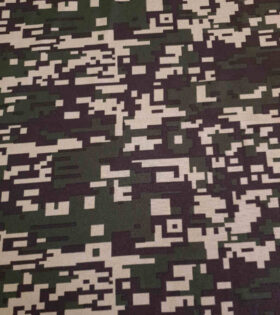 Printed Mini-Matt - Abstract - Khaki