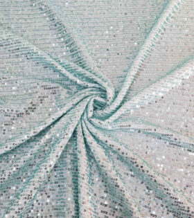 Spangle Arya Mesh - Aqua