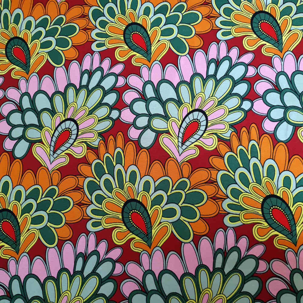 Printed Mini-matt R38 A8020011002 maroon