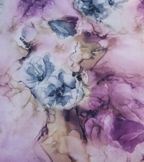 Jacquard Printed Duchess Satin