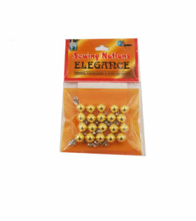 Pearl Beads Packet - 8mm - Gold