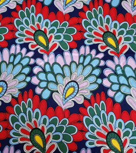 Printed Mini-Matt - Abstract - Royal Blue