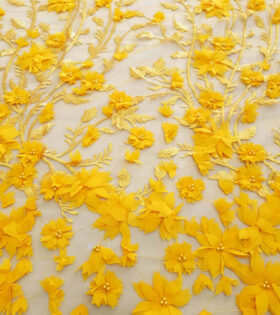 Giovanna Tulle - Canary Yellow