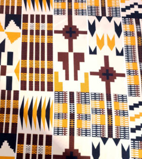 Printed Mini-Matt - Ethnic - Cream