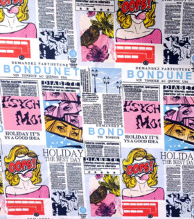 Printed Mini-Matt - News - Pink