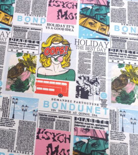 Printed Mini-Matt - News - Green