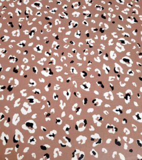 DTY Brushed Knit - Animal Print