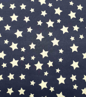 100% Turkish Printed Cotton - Stars