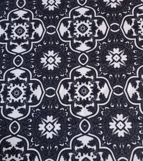 Printed Mini-Matt - Abstract - Black