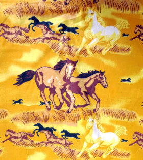 Printed Poly Cotton - Horses