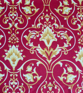 Printed Mini-Matt - Abstract - Maroon