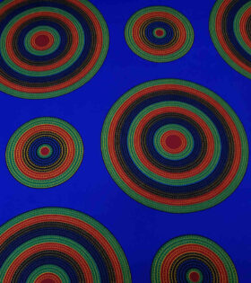 Printed DTY - Venda - Royal Blue