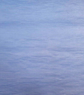 Pleated Plisse Satin - Steel Blue