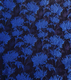 Milan Brocade - Royal Blue