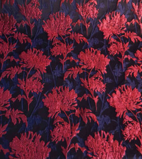 Milan Brocade - Red