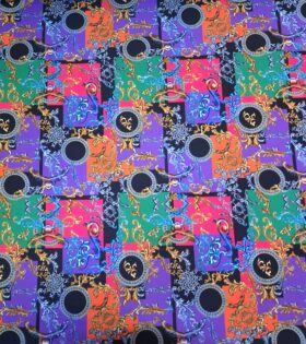 Digital Printed Duchess Satin - Abstract
