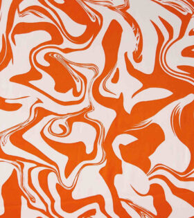 Printed Armani Satin - Abstract