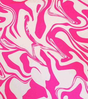 Printed Armani Satin - Abstract