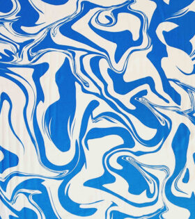 Printed Armani Satin - Abstract