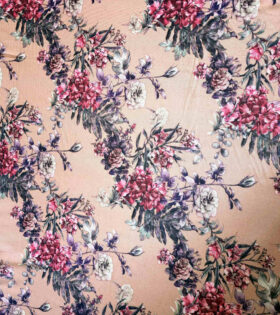 Printed Power Mesh - Floral