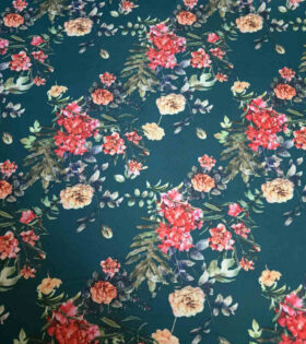 Printed Power Mesh - Floral