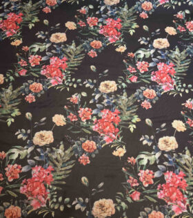 Printed Power Mesh - Floral