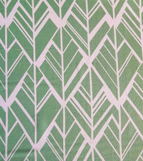 Rayon Slub - Abstract - Green