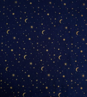 100% Printed Cotton - Christmas - Navy Blue
