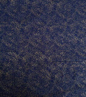 100% Printed Cotton - Christmas - Navy Blue